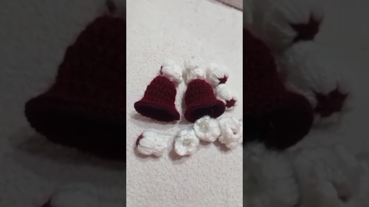 "Handmade Wool Bell Hanging"🔔 