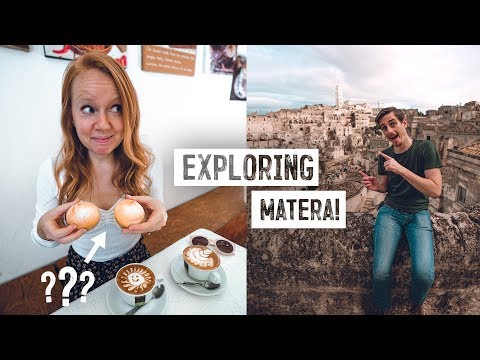 We Found Italy’s MOST BEAUTIFUL City! - Cave Homes, Delicious Food & More! (Matera)