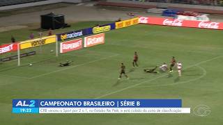 CRB vence Sport por 2 a 1 no Rei Pelé e fica a um ponto do G-6 da Série B - 16/09/2026