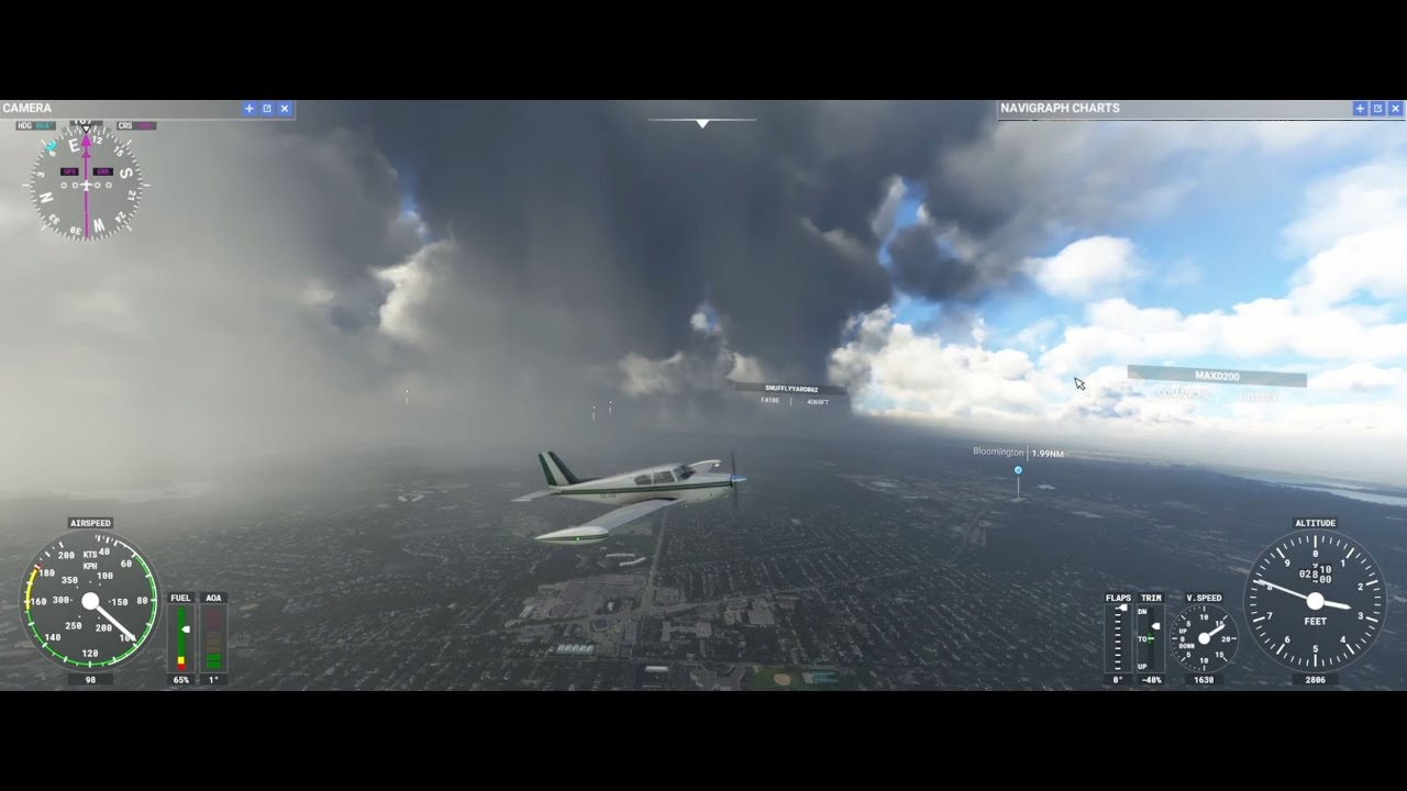 Flying to Oshkosh in the A2A Comanche!