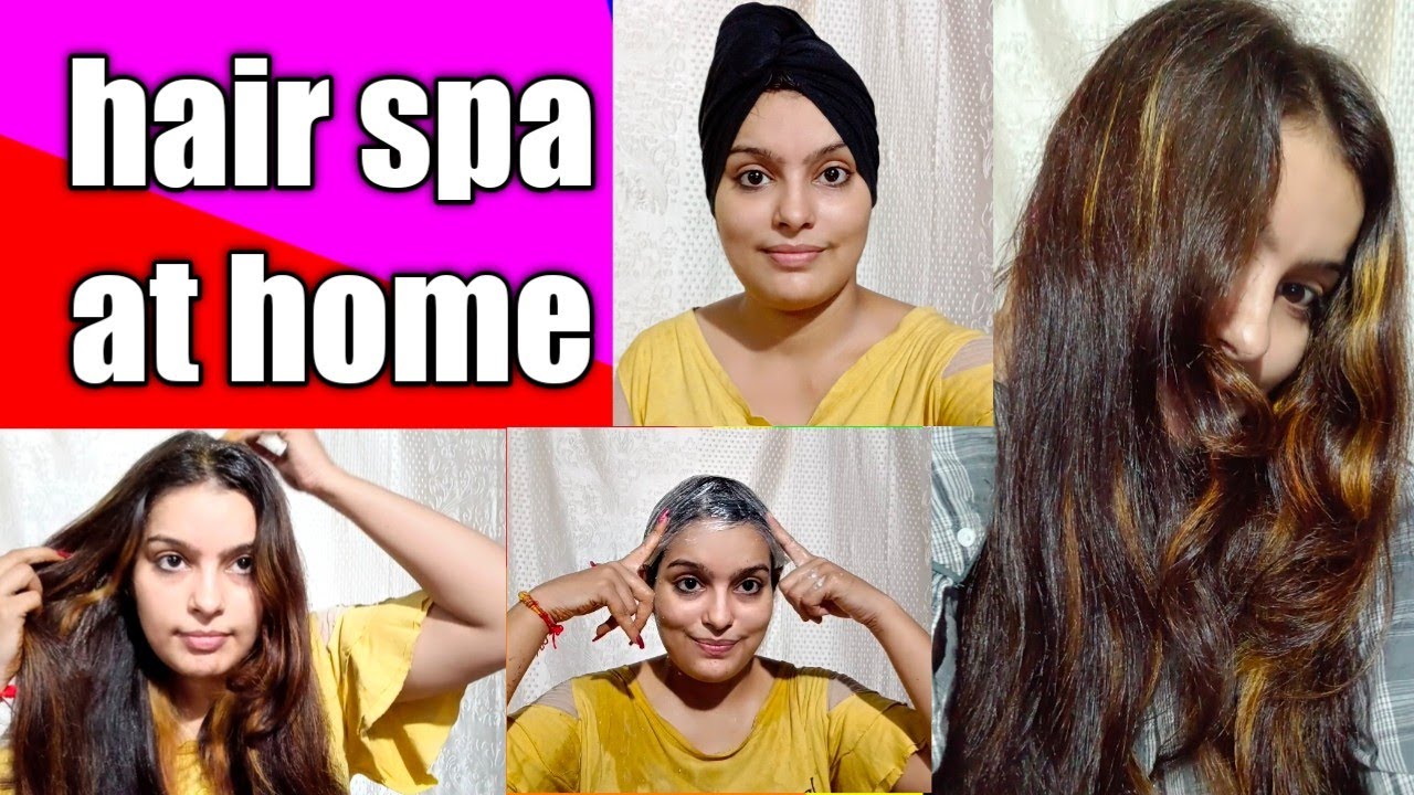 Hair spa at home / Hair spa massage/ naturally hair spa at home / hair