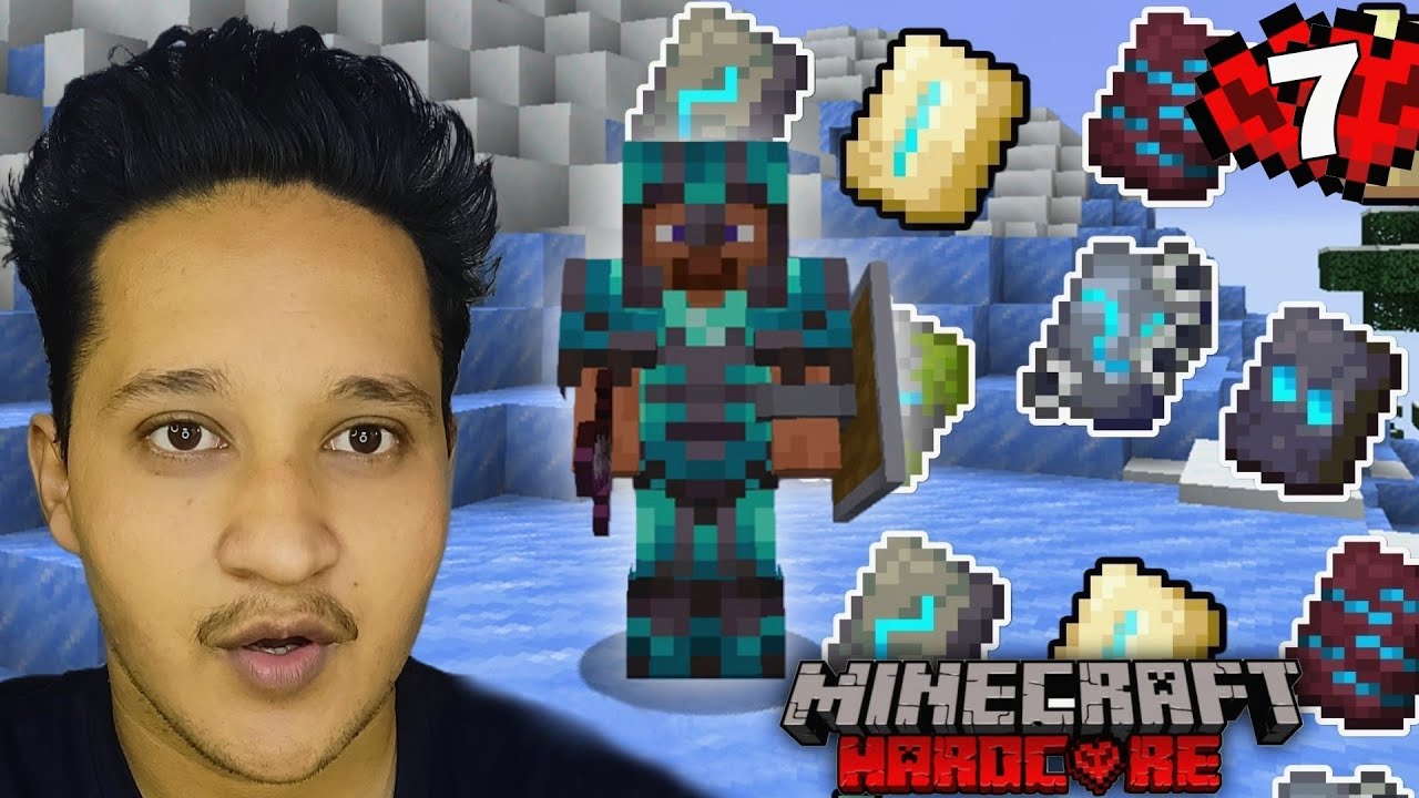 I Found EVERY Armor Trim & Made Netherite Armor 😱 | Minecraft Hardcore EP 7