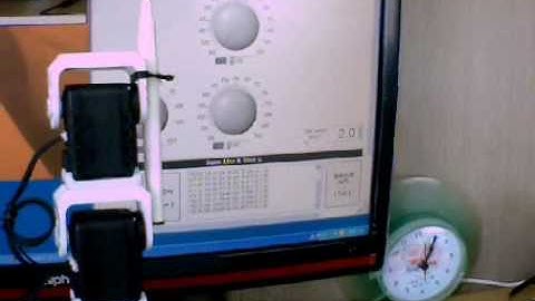 asap robotis dynamixel robot positioner.wmv