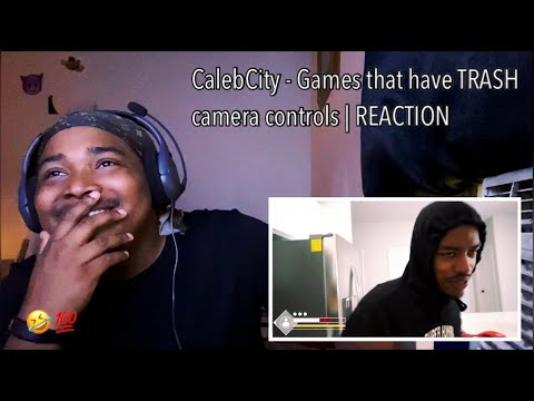 CalebCity - Games that have TRASH camera controls | REACTION