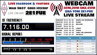 Ham Radio Live 40M Band Calling CQ CQ
