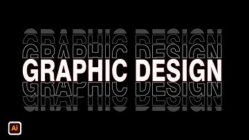 Echo Style Text Effects Design In Adobe Illustrator  Tutorial |Design pro Effects |