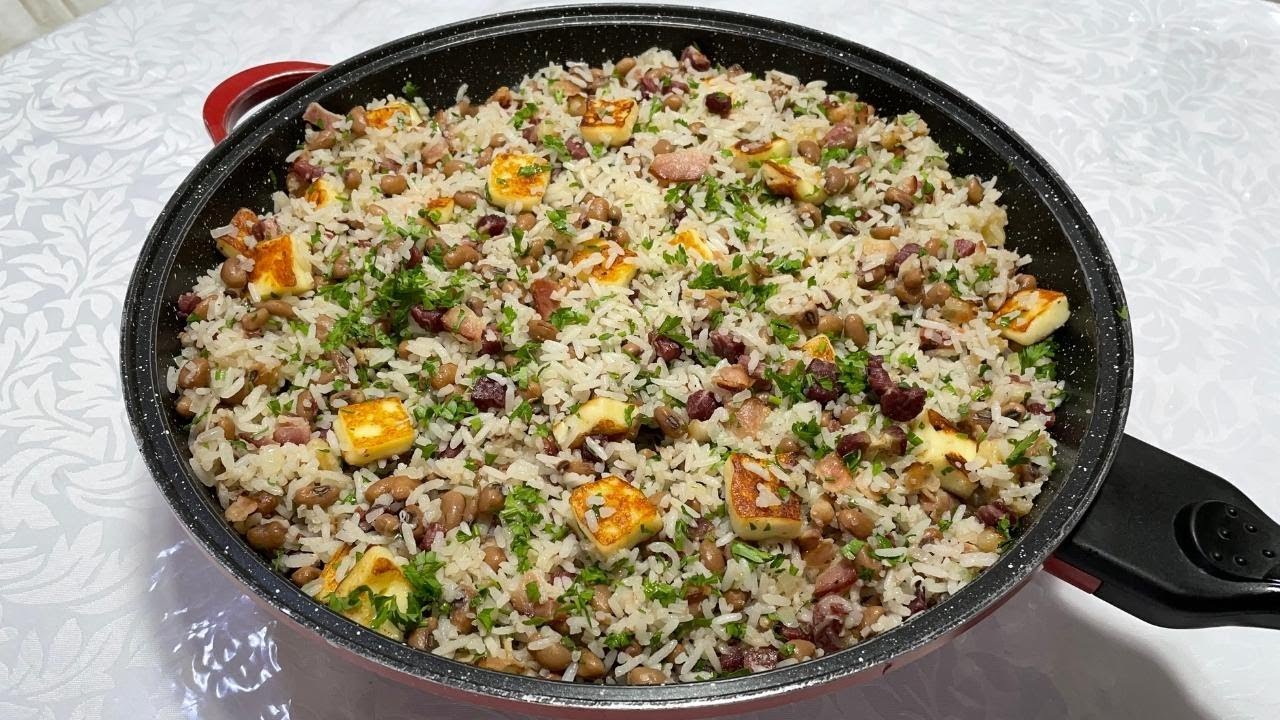 Minha Versão de Baião de Dois | Delícias da Eleni