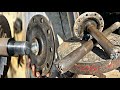 An Thread Method Using For Repairing to Broken Truck Axle Which is Very Amazing Technical Process..