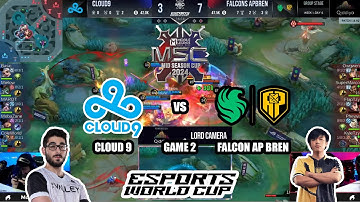 MSC X EWC | FALCONS. AP BREN VS CLOUD9 | MSC GROUP STAGE BO2 GAME 2 | ESPORTS WORLD CUP