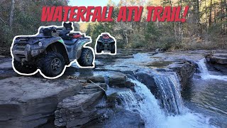 ATV Trail Ride To Incredible Waterfall - Arkansas' Best ATV Trails!