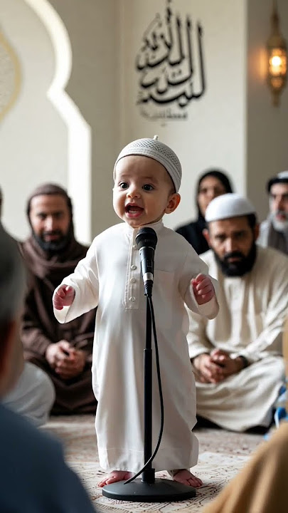 La Ilaha Illallah Muhammadur Rasulullah Ai Generate Cute Baby #ai #viral #shorts