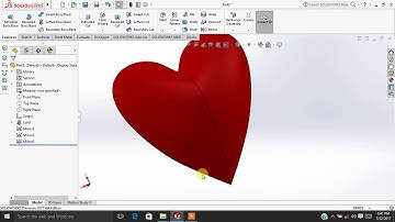 Heart !!  SOLIDWORKS tutorial
