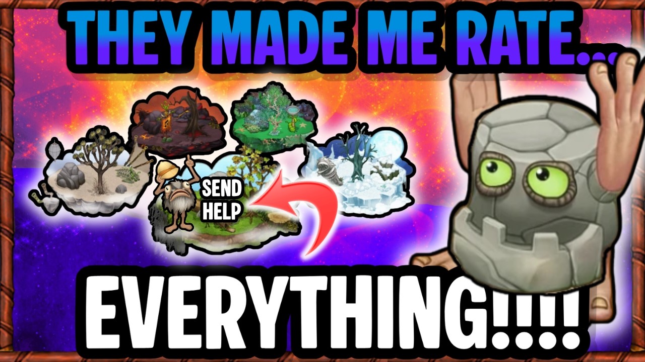 MY CHAT MADE ME RATE THEIR ISLANDS!!! (MSM Live)