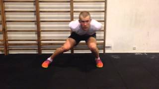 Weight transfer in skating position