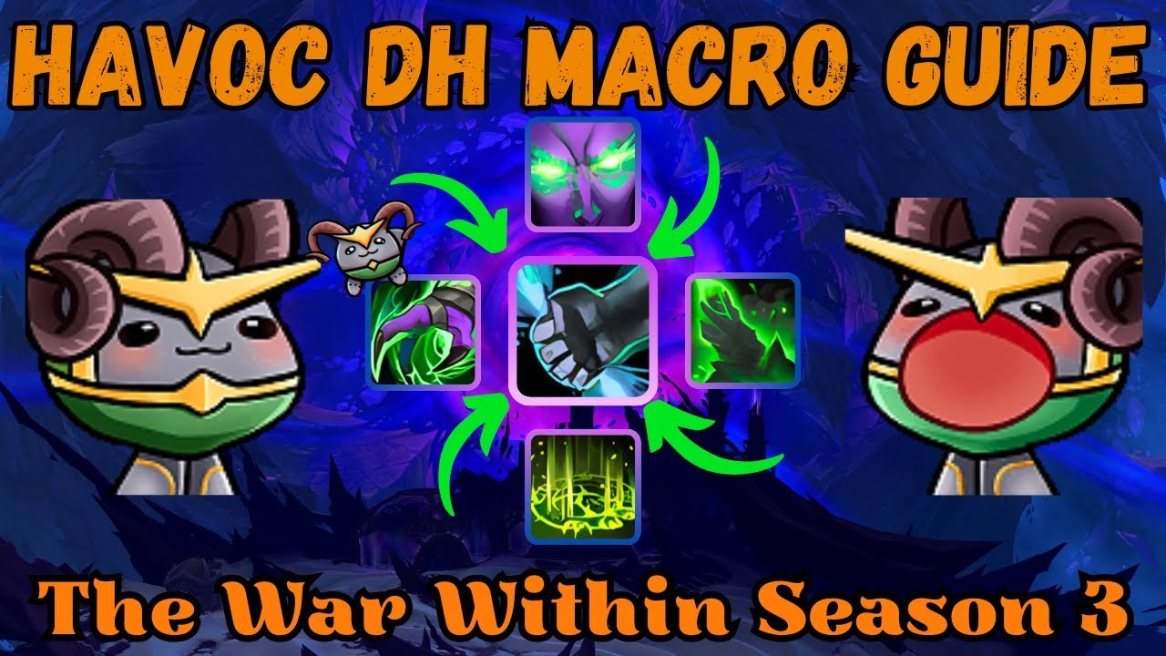 Макросы, которые вам НУЖНО использовать | Руководство по макросам Havoc DH | Обновление 3-го сезо...