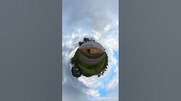 Insta360 view at train 😍