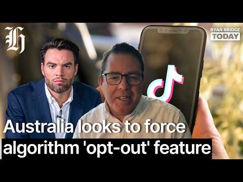 Australia looks to force algorithm 'opt-out' feature on social media | Ryan Bridge TODAY