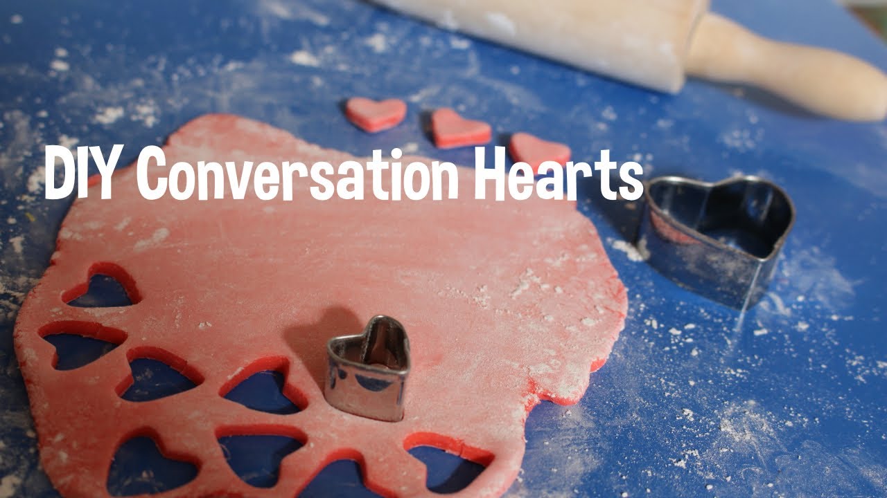 Fun Activity w/your kids! DIY Conversation Hearts! Valentines Day