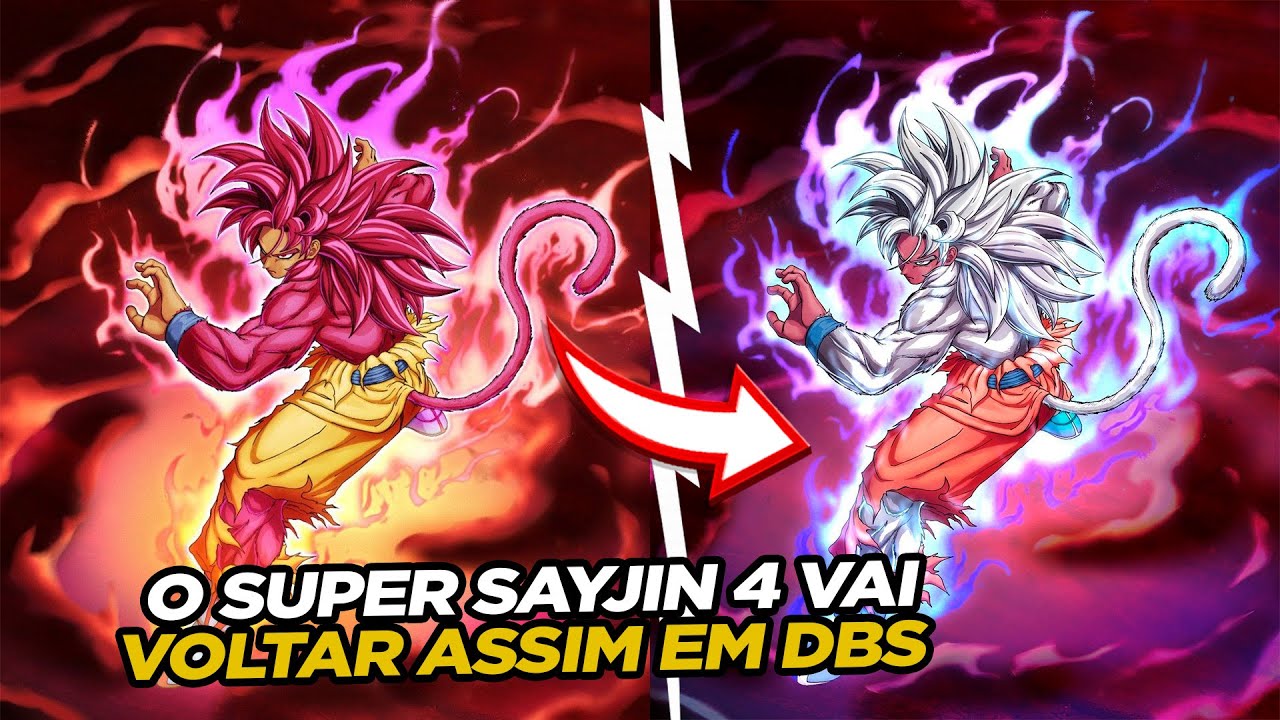 Super Sayjin 4 Em Dragon Ball Super ? Vai Vir Mesclado Com o Instinto Superior ?