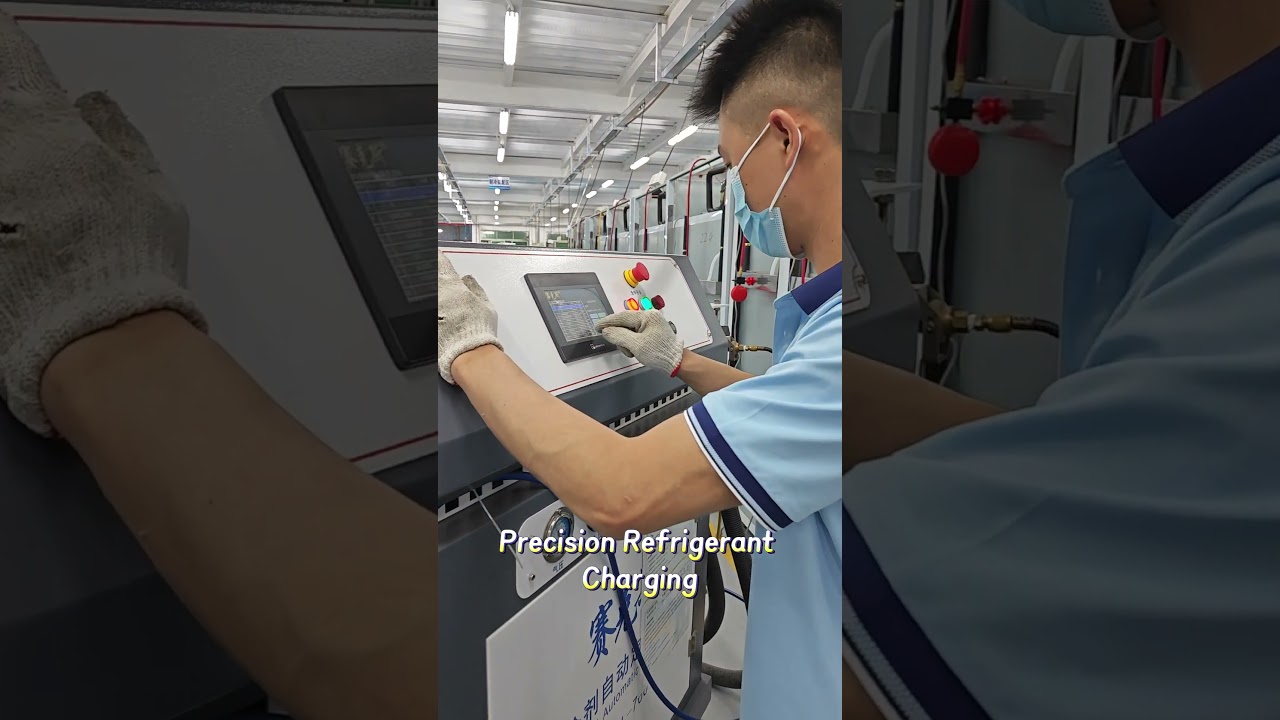 Precision Refrigerant Charging，Higher Efficiency, Better 