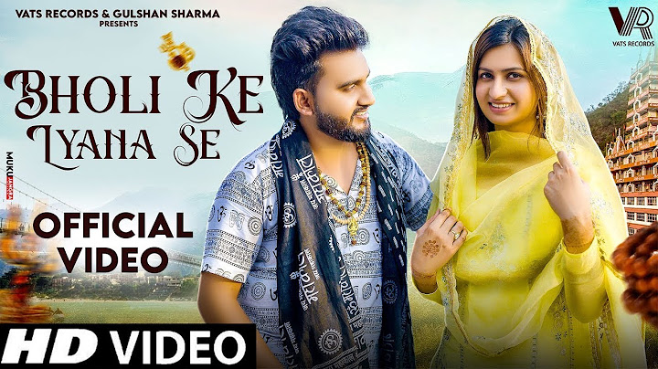Bholi Ke Lyana Se (Official Video) Gulshan Music | Nidhi Sharma | New Haryanvi Bhole Song 2024