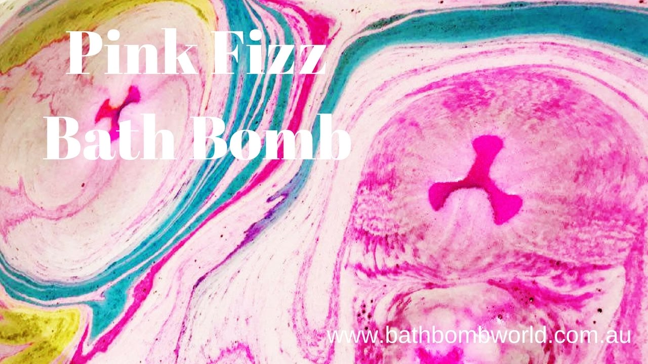 Pink Fizz Bath Bomb Instructions and Demo