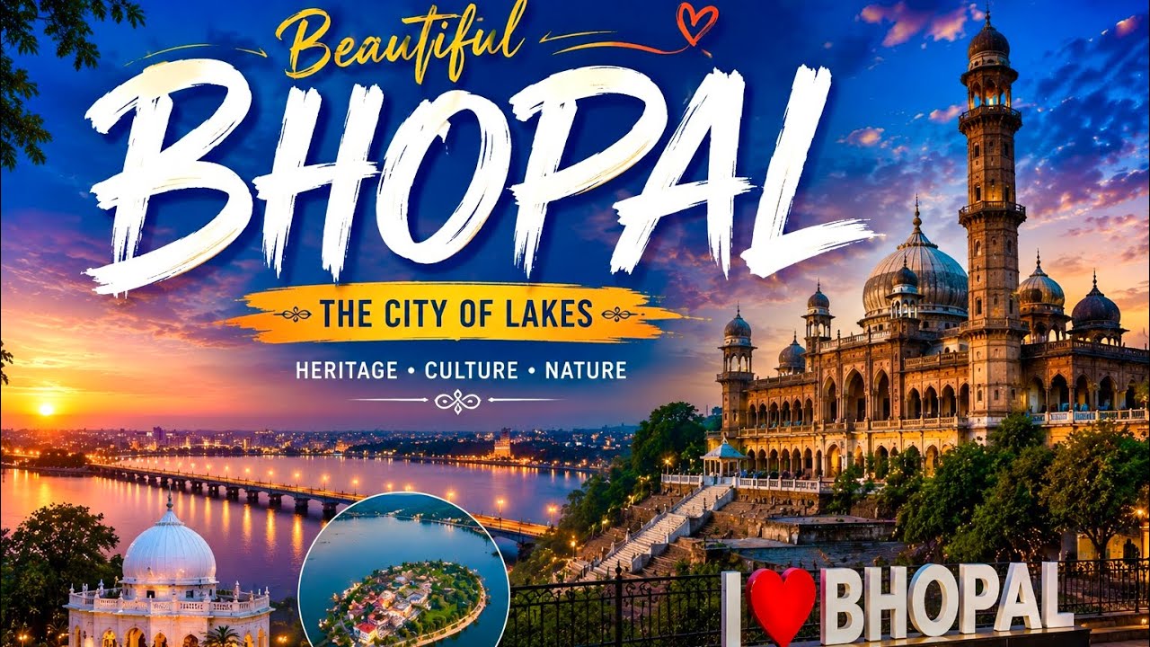 BHOPAL | Upper Lake & Van Vihar Safari | City of Lakes - YouTube