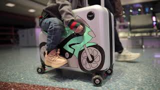 LIL FLYER by Younglingz. The coolest Kids suitcase ever!