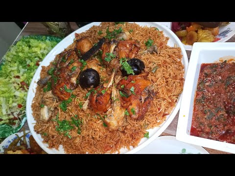 كبسة السعوديه على دجاج من أيادي عراقيه وصوص الدقوس خطوه بخطوه وتوابل مضبوطه ودجاج مابيه اي زفره