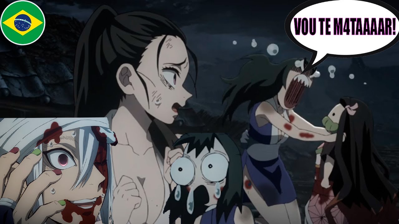 NEZUKO SE TRANSFORMOU! DAKI VS NEZUKO - React Demon Slayer EP 13