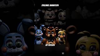 COMPARISON | Behind The Mask | #fnaf #fivenightsatfreddys #fnafsfm