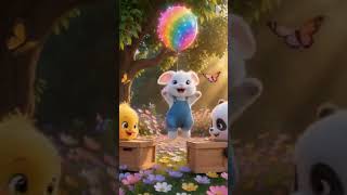Tiny bunny🐰🐰...#cuteanimals #aivideo #pixverse #animeanimation