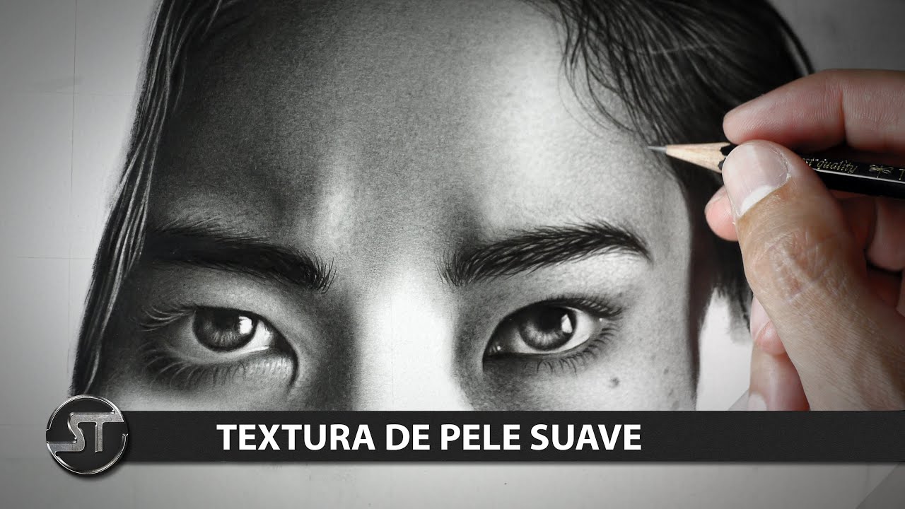 Desenhando textura de pele sutil