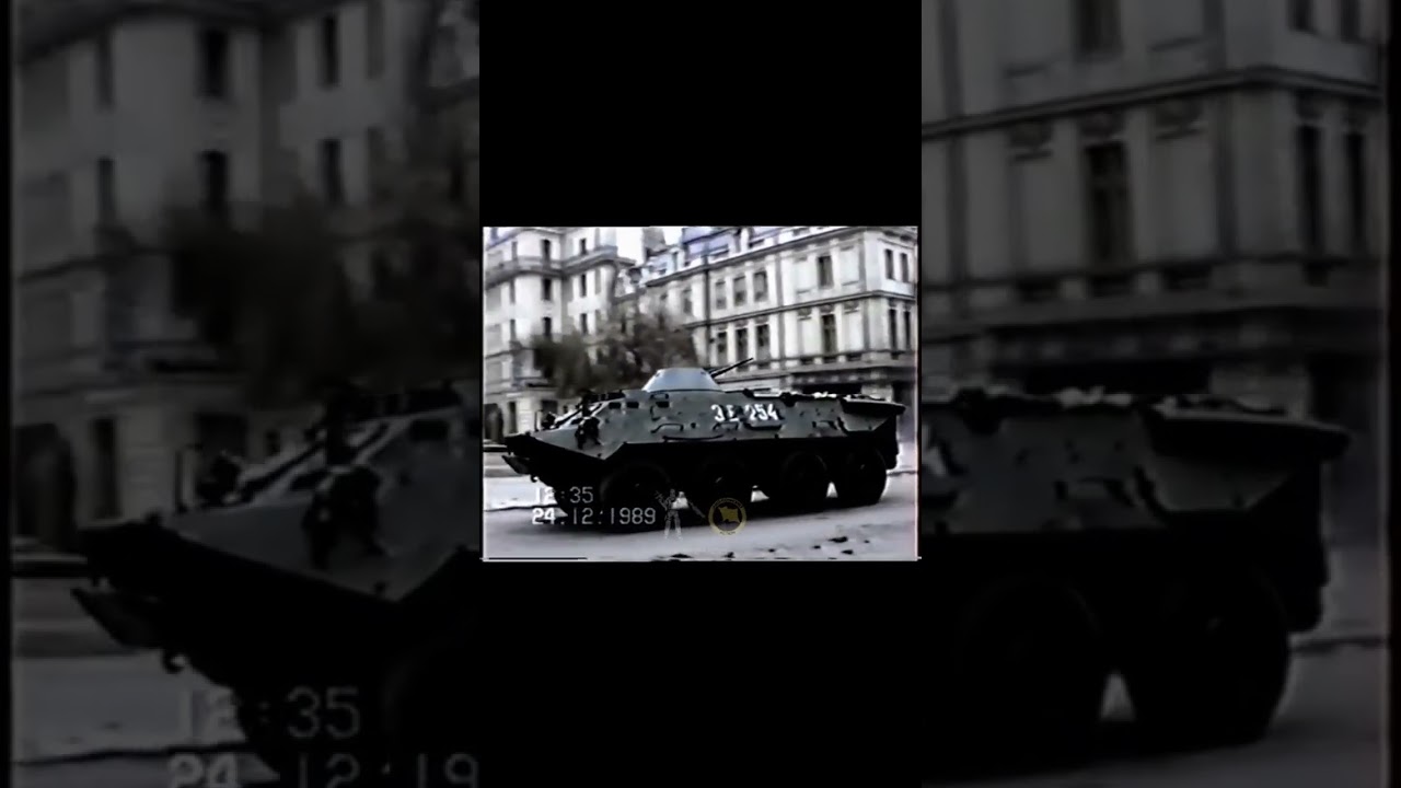 1989 revolution in Romania - the end of Ceausescu's bloody regime