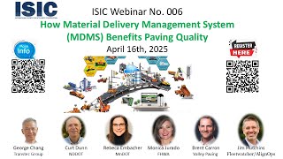 How Material Delivery Management System MDMS Benefits Paving Quality