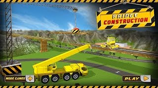 Bridge Construction Crane Op - Android Gameplay screenshot 3