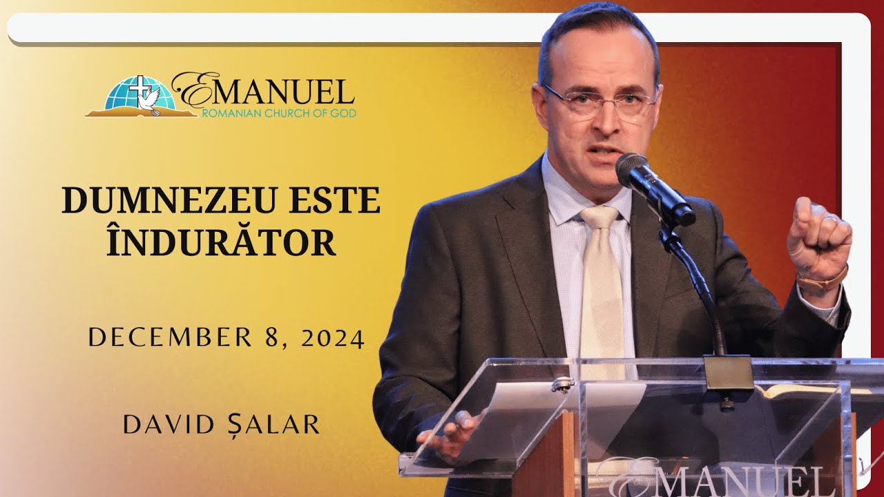 Dumnezeu este Îndurător - David Șalar