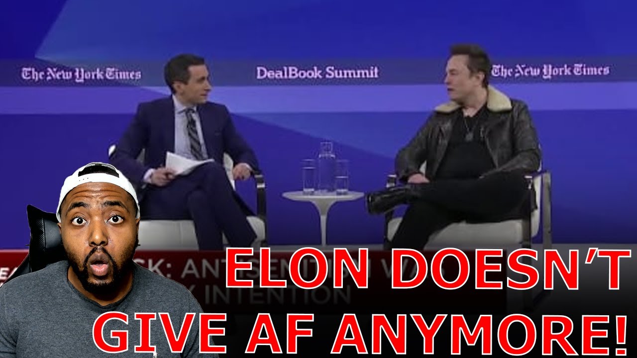 Elon Musk GOES OFF On Woke Companies & Liberals Blackmailing Him And Trying To Destroy X On Live TV!