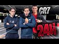 Vivre 24h avec cristiano ronaldo  suuuuuu