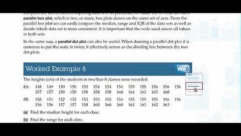 Comparing Data Sets   Wi Fi