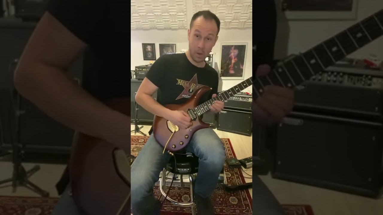 Mesa Boogie & Ernie Ball MusicMan artist Daniel Fries (Affector) Guitar Solo on Prog Rock project