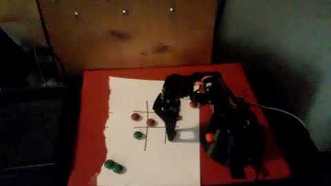 Robot Tic Tac Toe using computer vision