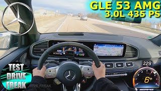 2021 Mercedes-AMG GLE 53 4MATIC+ 435+22 PS TOP SPEED AUTOBAHN DRIVE POV