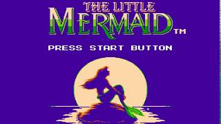 The Little Mermaid [NES] FULL Walkthrough - Gameplay [Smooth Filter]