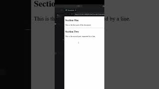 Horizontal Line in HTML Made Simple🔥