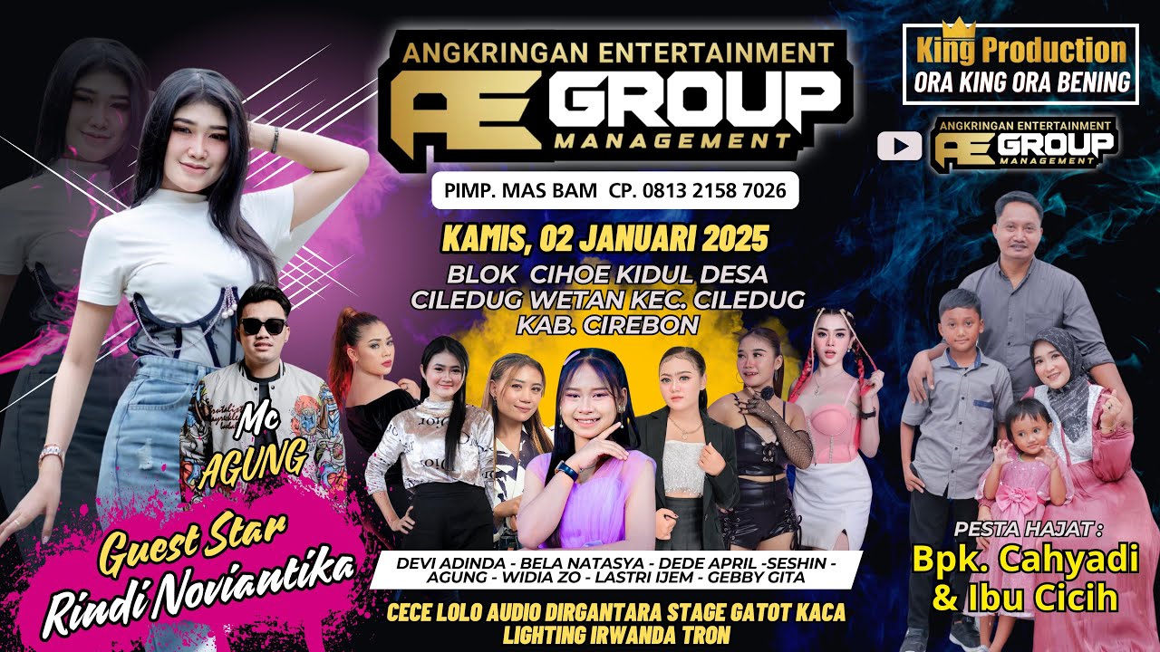 🔴 LIVE AE GROUP CIREBON KAMIS, 02 JANUARI 2025