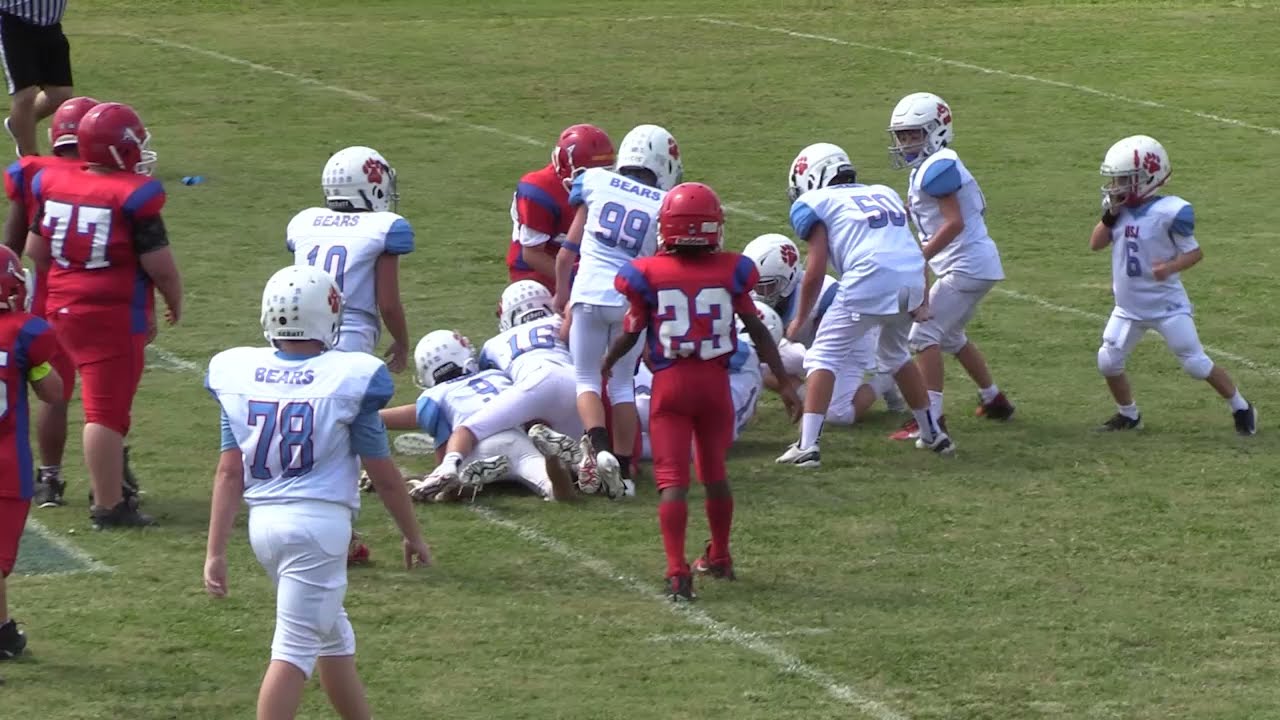 USJ Bears at Alamo – 6th grade game film