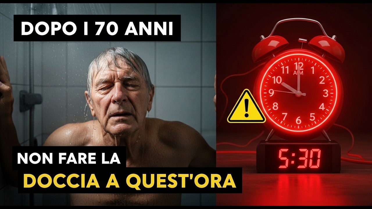 L’Ora Più Pericolosa per Fare la Doccia Dopo i 70 Anni – Un Uomo di 75 Anni è Morto Così