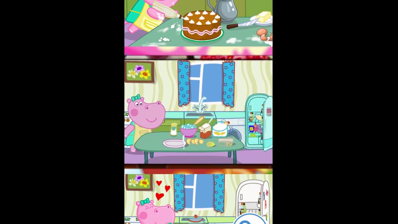 Hippo 🌼Cooking School 🌼 Games for Girls 🌼 Teaser-4 9х18 30 0+