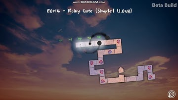 [ADOFAI custom clear] E0ri4 - Rainy gate (simple) (map by Number07)